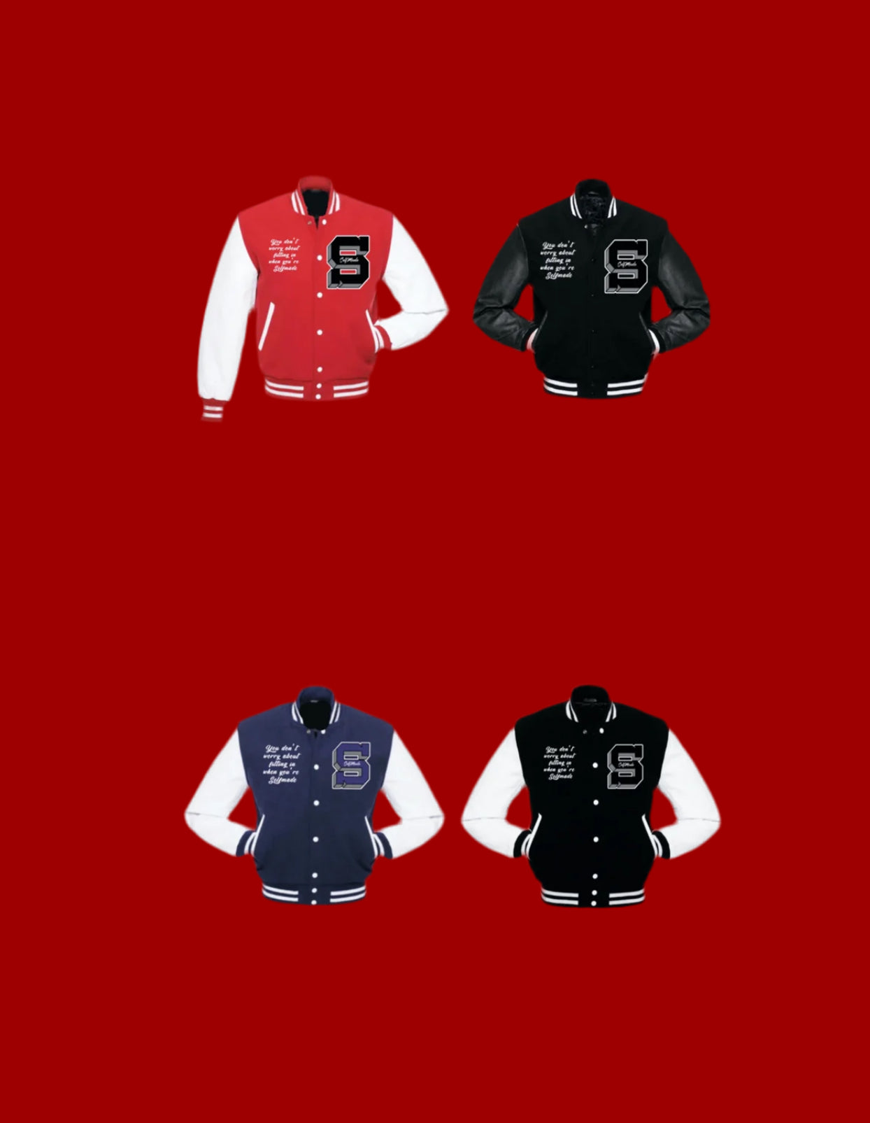 Selfmade Varsity Jackets (PRE-ORDER)
