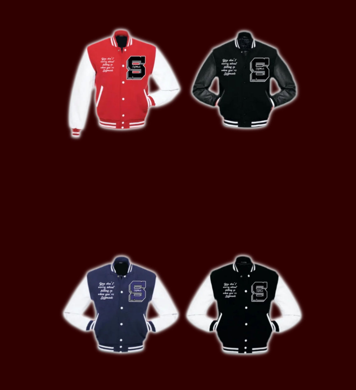 Selfmade Varsity Jackets               (PRE-ORDER)